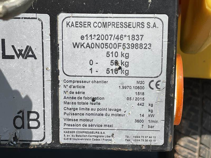 Kaeser M 20 - מדחס אוויר: תמונה 3 Kaeser M 20 - מדחס אוויר: תמונה 3