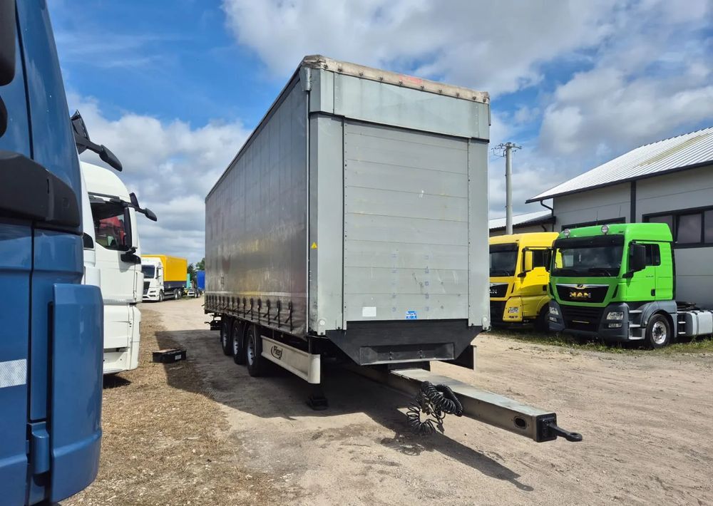 Fliegl Tandem 3 osie - קרון נגרר עם וילונות צד: תמונה 2 Fliegl Tandem 3 osie - קרון נגרר עם וילונות צד: תמונה 2