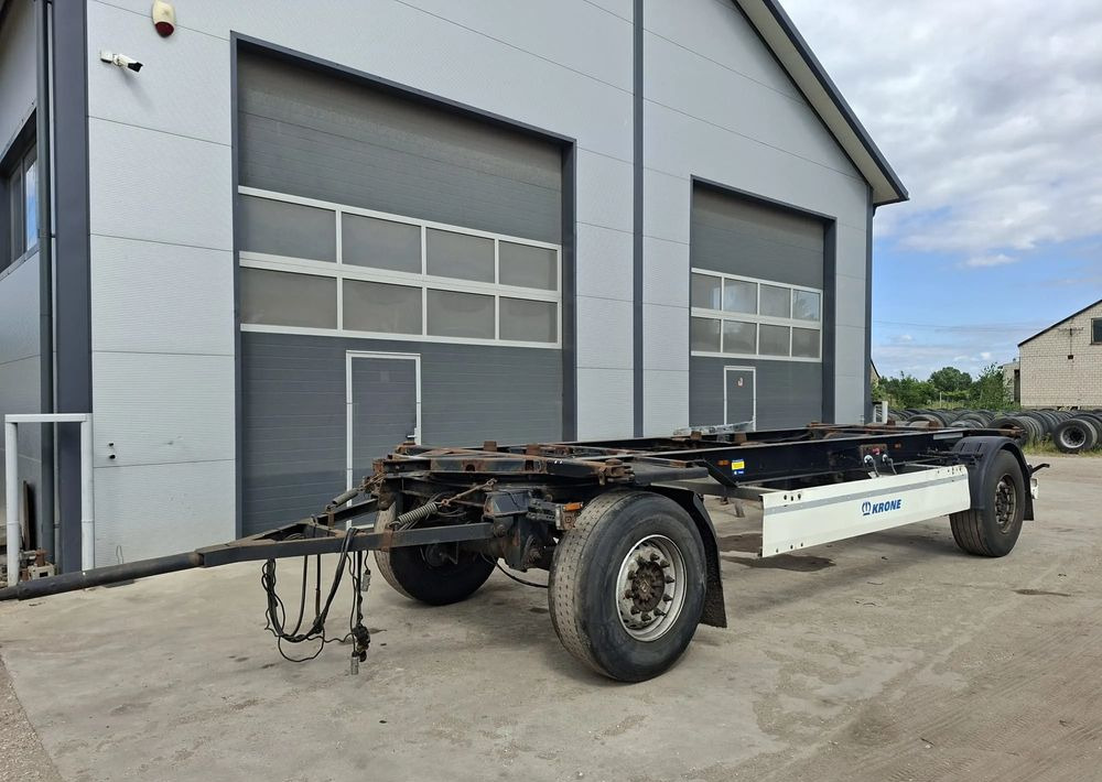 Krone BDF przyczepa - קרון נגרר מוביל מכולות/ החלפת גוף: תמונה 1 Krone BDF przyczepa - קרון נגרר מוביל מכולות/ החלפת גוף: תמונה 1