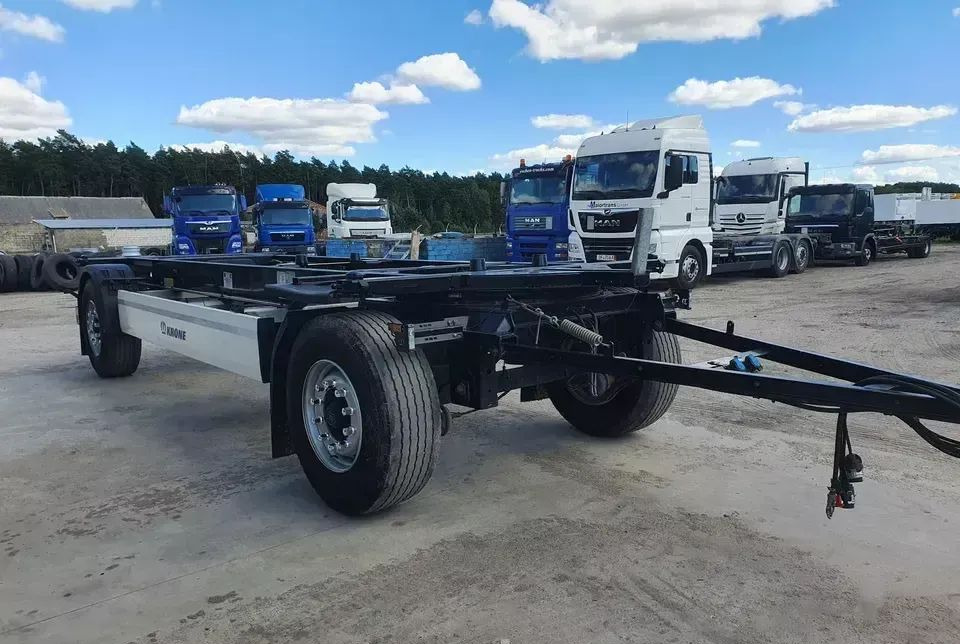 Krone PRZYCZEPA KRONE BDF - קרון נגרר מוביל מכולות/ החלפת גוף: תמונה 5 Krone PRZYCZEPA KRONE BDF - קרון נגרר מוביל מכולות/ החלפת גוף: תמונה 5