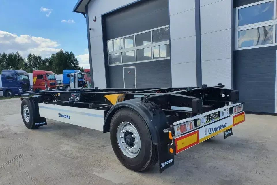 Krone PRZYCZEPA KRONE BDF - קרון נגרר מוביל מכולות/ החלפת גוף: תמונה 1 Krone PRZYCZEPA KRONE BDF - קרון נגרר מוביל מכולות/ החלפת גוף: תמונה 1