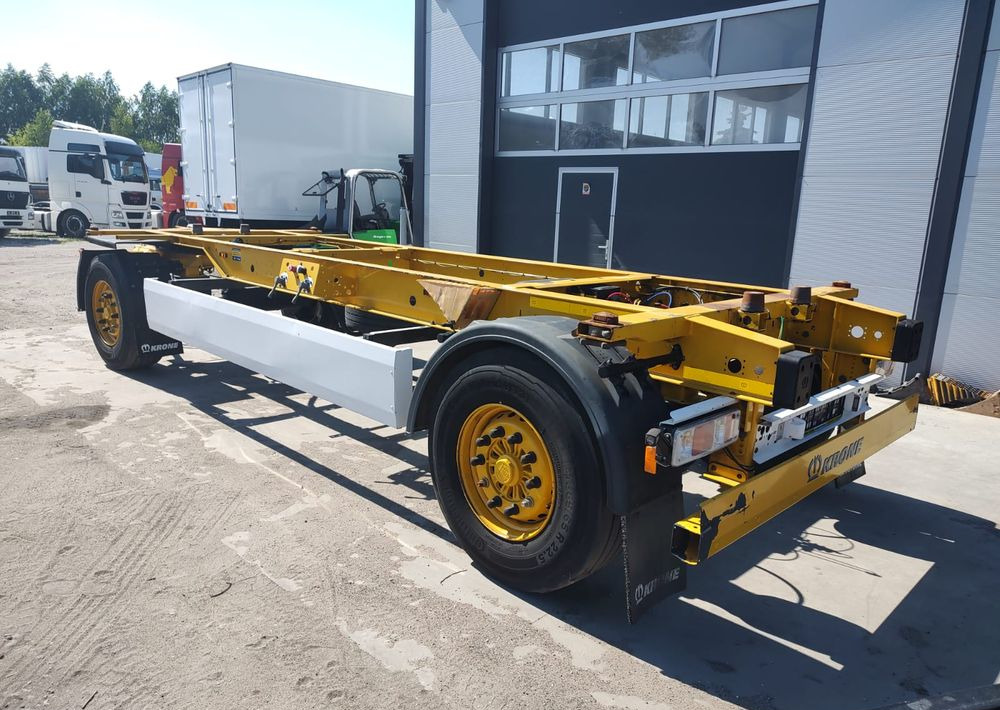 Krone Przyczepa BDF Krone - קרון נגרר מוביל מכולות/ החלפת גוף: תמונה 1 Krone Przyczepa BDF Krone - קרון נגרר מוביל מכולות/ החלפת גוף: תמונה 1