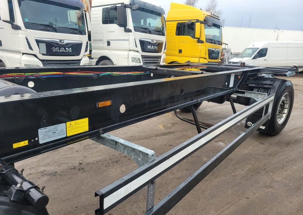 Krone Przyczepa BDF - קרון נגרר מוביל מכולות/ החלפת גוף: תמונה 2 Krone Przyczepa BDF - קרון נגרר מוביל מכולות/ החלפת גוף: תמונה 2