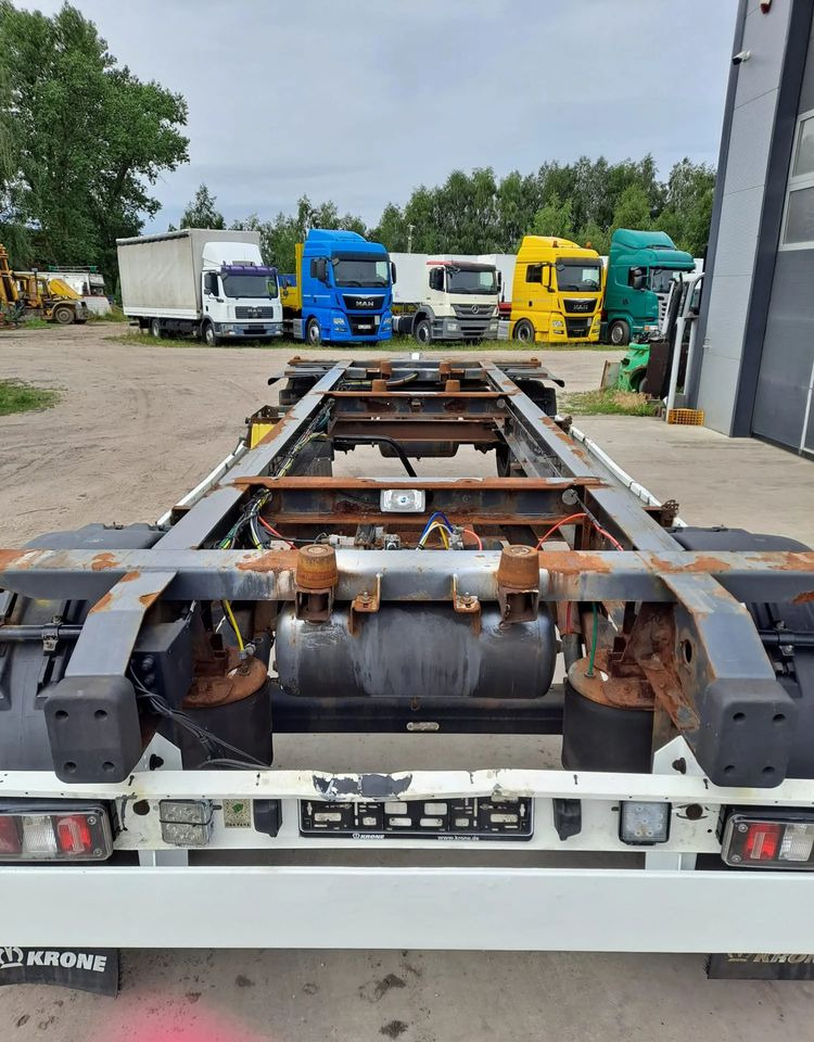 Krone Przyczepa Krone BDF - קרון נגרר מוביל מכולות/ החלפת גוף: תמונה 2 Krone Przyczepa Krone BDF - קרון נגרר מוביל מכולות/ החלפת גוף: תמונה 2