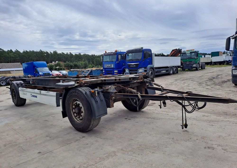 Krone Przyczepa Krone BDF - קרון נגרר מוביל מכולות/ החלפת גוף: תמונה 1 Krone Przyczepa Krone BDF - קרון נגרר מוביל מכולות/ החלפת גוף: תמונה 1