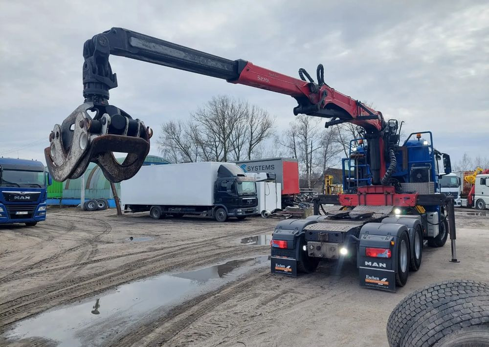 MAN TGS 26-480 6x4 do drewna PALFINGER Epsilon S 270L83 - יחידת טרקטור: תמונה 1 MAN TGS 26-480 6x4 do drewna PALFINGER Epsilon S 270L83 - יחידת טרקטור: תמונה 1