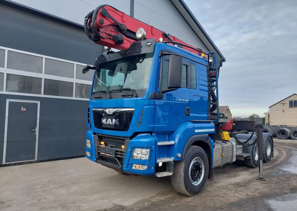 MAN TGS 26-480 6x4 do drewna PALFINGER Epsilon S 270L83 - יחידת טרקטור: תמונה 5 MAN TGS 26-480 6x4 do drewna PALFINGER Epsilon S 270L83 - יחידת טרקטור: תמונה 5