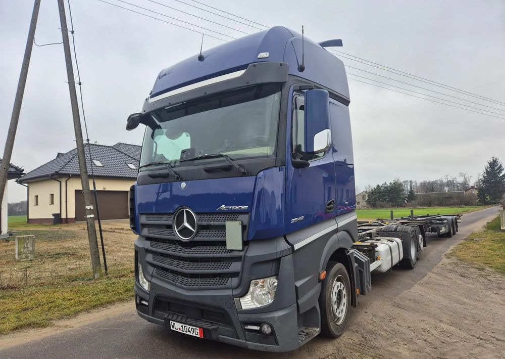 Mercedes-Benz Actros 2542 JUMBO Zestaw Euro 6 - משאית עם שלדת תא: תמונה 1 Mercedes-Benz Actros 2542 JUMBO Zestaw Euro 6 - משאית עם שלדת תא: תמונה 1