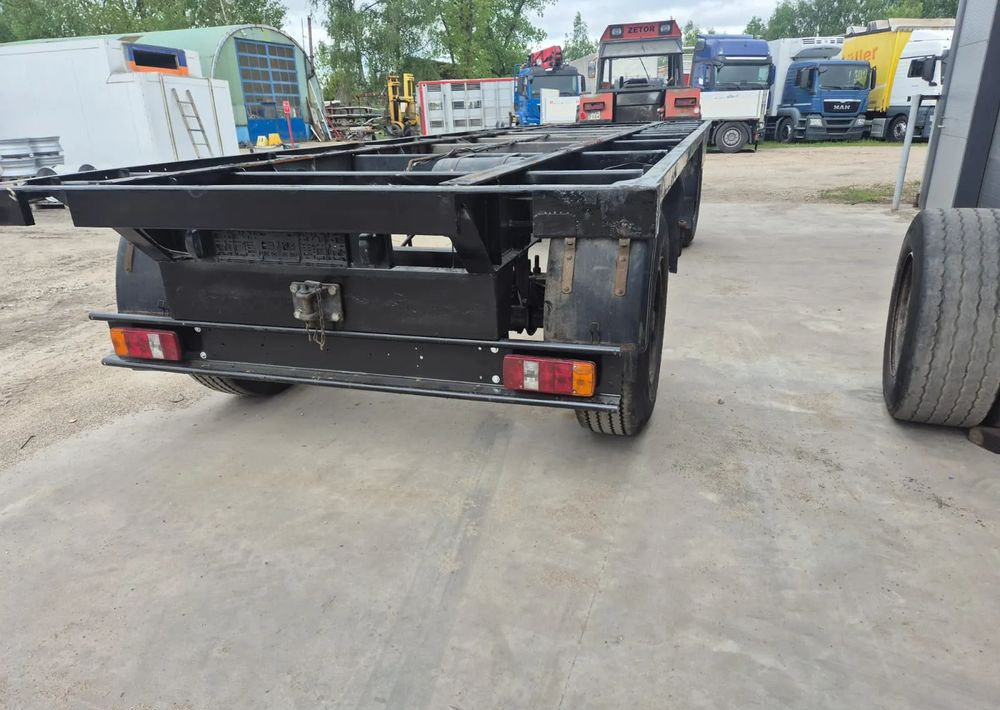 Schmitz Cargobull Przyczepa Krone na resorze - קרון נגרר שלדה: תמונה 3 Schmitz Cargobull Przyczepa Krone na resorze - קרון נגרר שלדה: תמונה 3