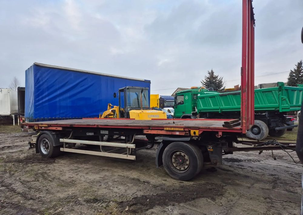 Schmitz Cargobull Przyczepa platforma Schmitz Krone - קרון נגרר צד נופל/ שטוח: תמונה 3 Schmitz Cargobull Przyczepa platforma Schmitz Krone - קרון נגרר צד נופל/ שטוח: תמונה 3