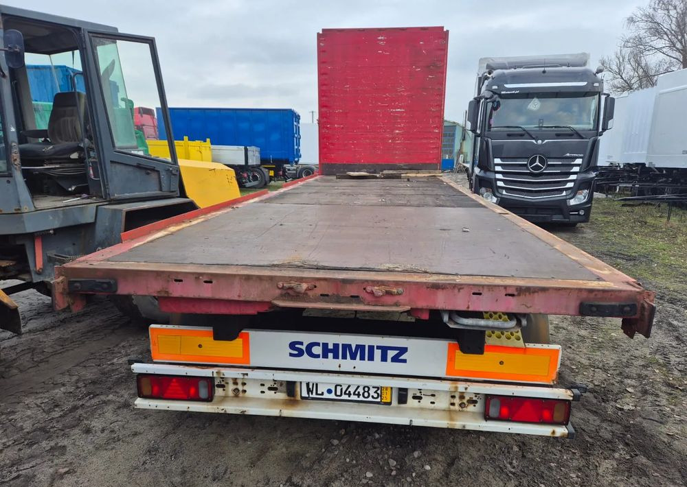 Schmitz Cargobull Przyczepa platforma Schmitz Krone - קרון נגרר צד נופל/ שטוח: תמונה 1 Schmitz Cargobull Przyczepa platforma Schmitz Krone - קרון נגרר צד נופל/ שטוח: תמונה 1