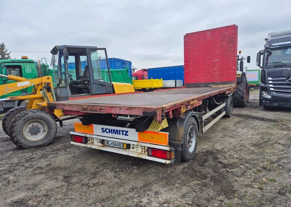 Schmitz Cargobull Przyczepa platforma Schmitz Krone - קרון נגרר צד נופל/ שטוח: תמונה 4 Schmitz Cargobull Przyczepa platforma Schmitz Krone - קרון נגרר צד נופל/ שטוח: תמונה 4