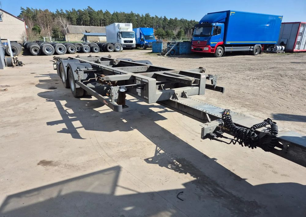 Wecon Przyczepa jumbo tandem Wecon BDF Krone, ocynkowana - קרון נגרר מוביל מכולות/ החלפת גוף: תמונה 1 Wecon Przyczepa jumbo tandem Wecon BDF Krone, ocynkowana - קרון נגרר מוביל מכולות/ החלפת גוף: תמונה 1
