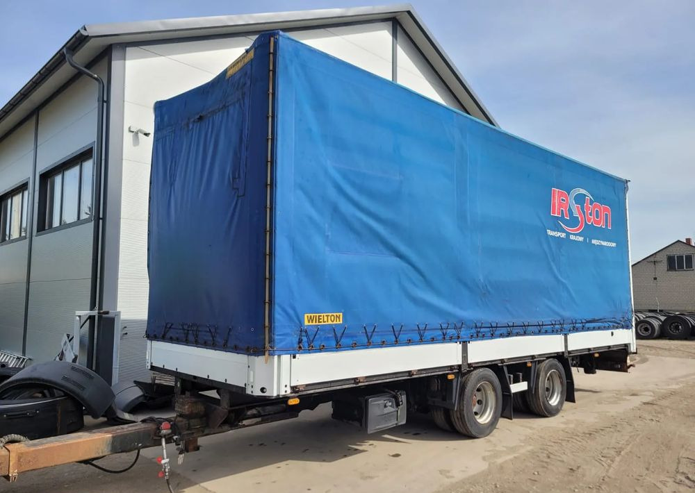 Wecon Przyczepa tandem Krone - קרון נגרר עם וילונות צד: תמונה 2 Wecon Przyczepa tandem Krone - קרון נגרר עם וילונות צד: תמונה 2