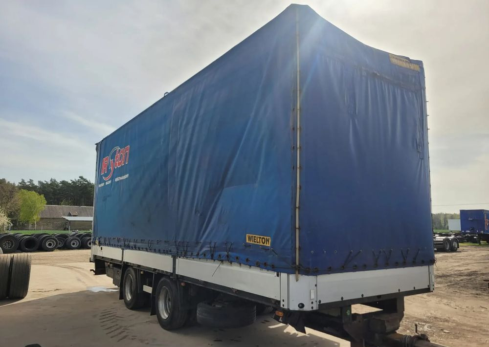 Wecon Przyczepa tandem Krone - קרון נגרר עם וילונות צד: תמונה 5 Wecon Przyczepa tandem Krone - קרון נגרר עם וילונות צד: תמונה 5