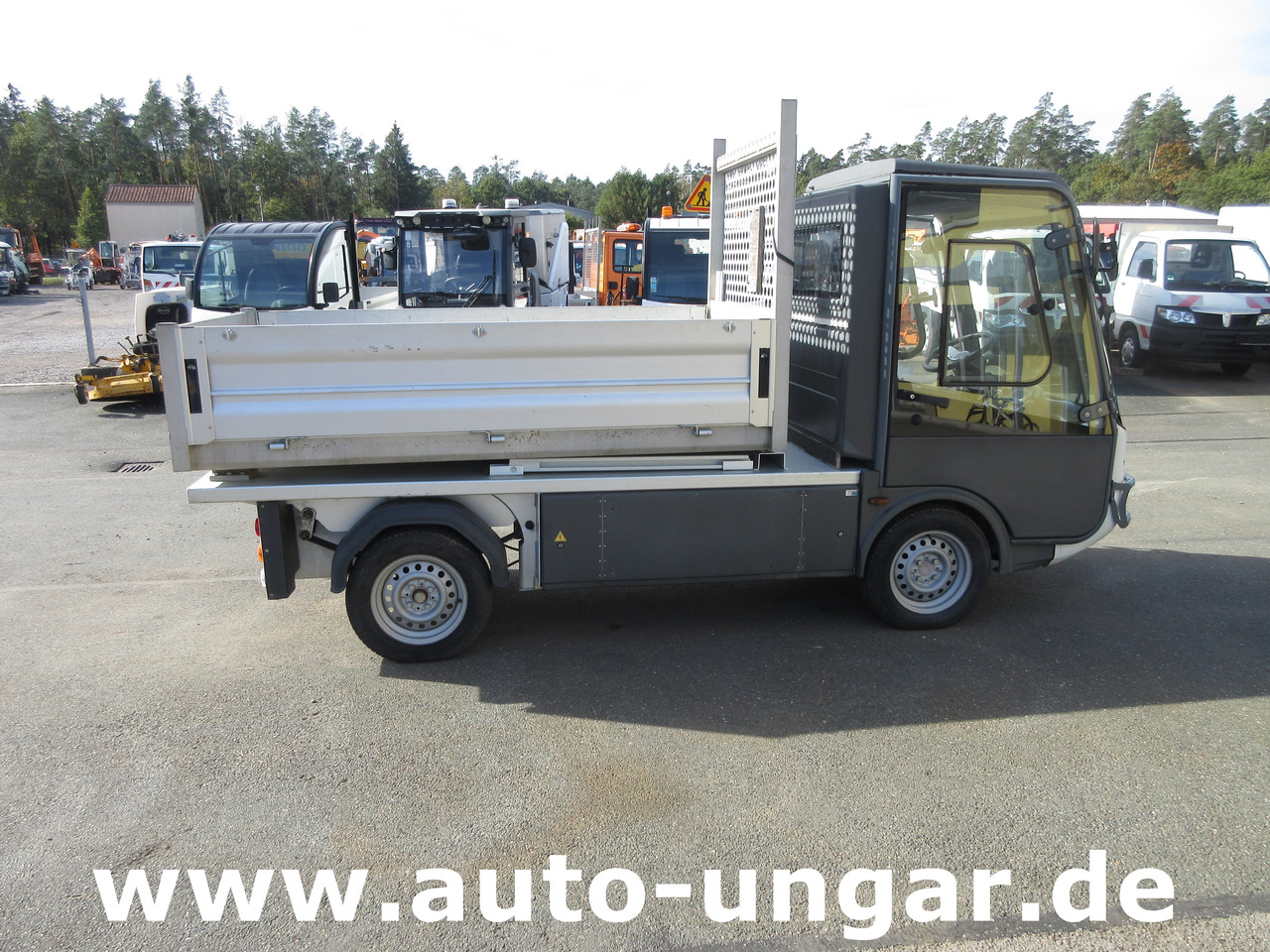 רכב שירות חשמלי Esagono Energia Geco Golia Elektro Transporter Divaco Pritsche Kommunalfahrzeug: תמונה 6