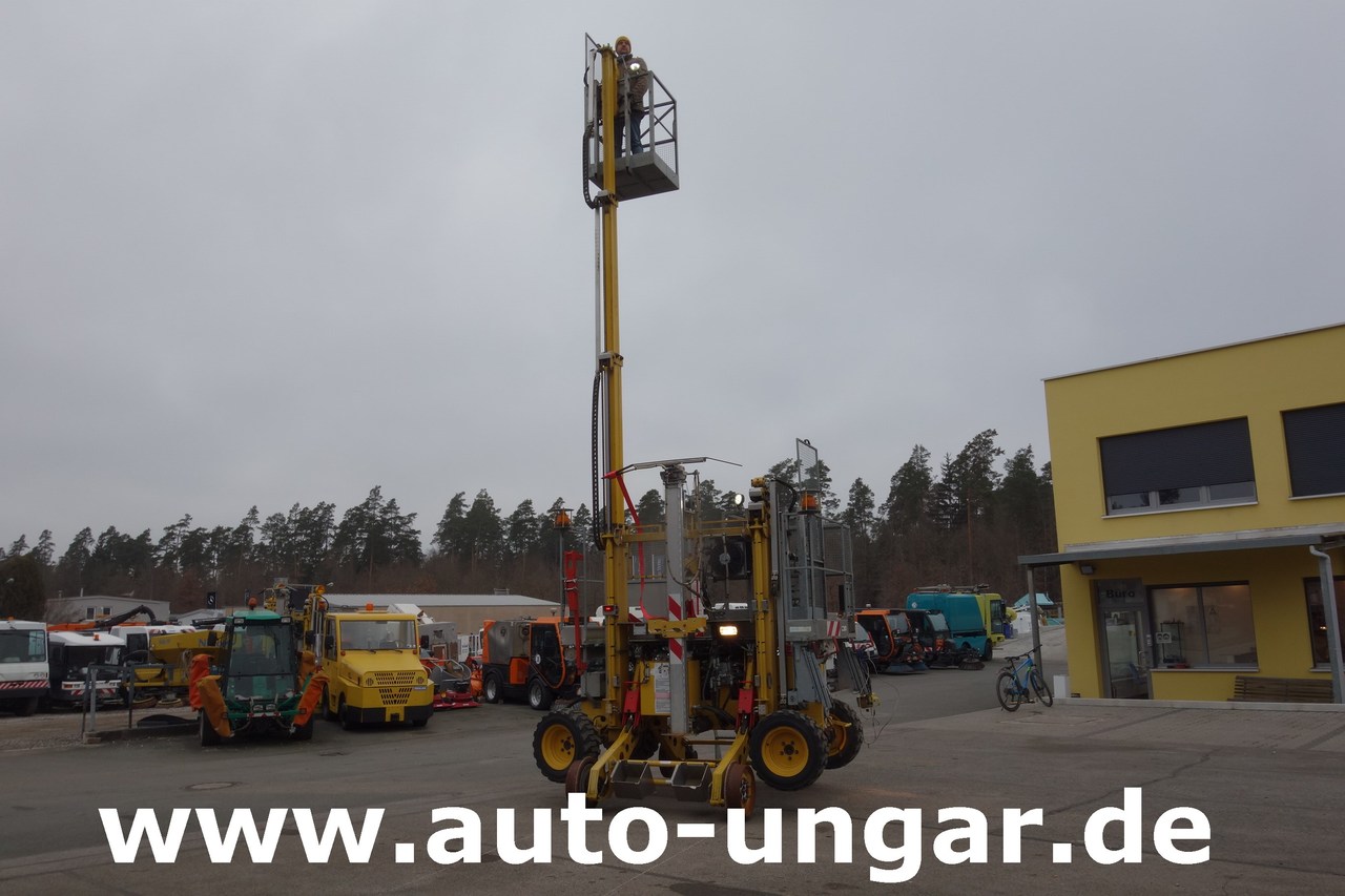 פלטפורמה אווירית France Elevateur FE Lor'Axe - 4'Axe Railroad Hubarbeitsbühne Zweiwege Oberleitung 4x4: תמונה 7