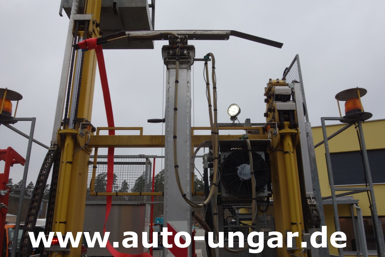 פלטפורמה אווירית France Elevateur FE Lor'Axe - 4'Axe Railroad Hubarbeitsbühne Zweiwege Oberleitung 4x4: תמונה 8