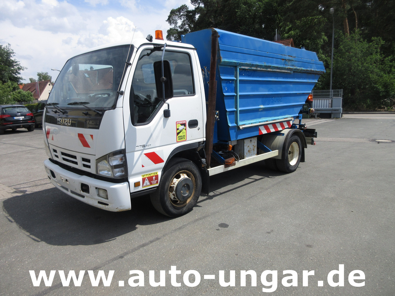 ISUZU NQR Smoother Q75 Y07 Müllwagen 8m³ TECNO 7.500kg Kipper Presse Lifter - משאית אשפה: תמונה 3 ISUZU NQR Smoother Q75 Y07 Müllwagen 8m³ TECNO 7.500kg Kipper Presse Lifter - משאית אשפה: תמונה 3