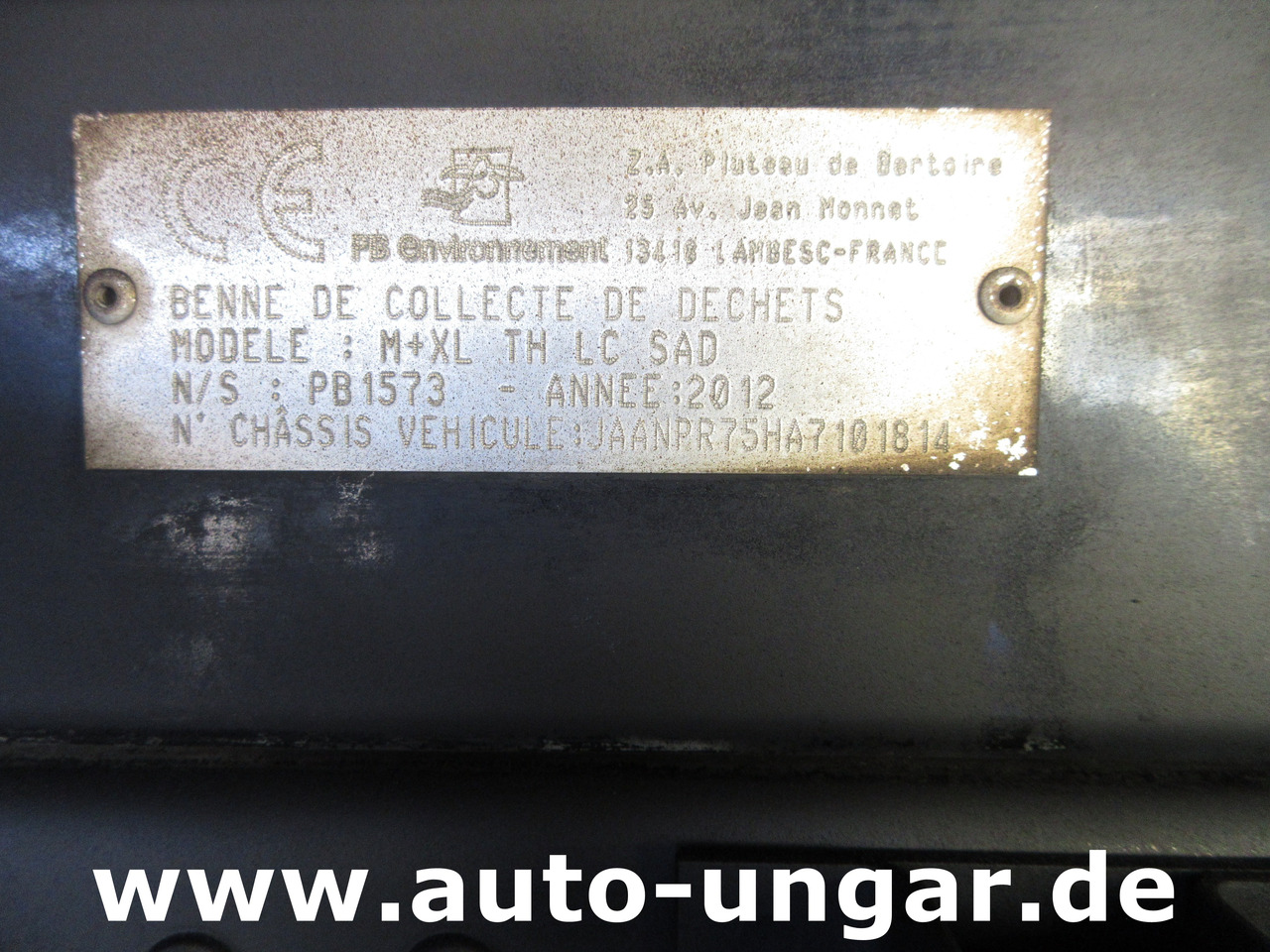 משאית אשפה Isuzu NPR 75 Müllwagen Provence Benne - Faun Lifter Presse Kipper Trittbrett Bj 12: תמונה 19