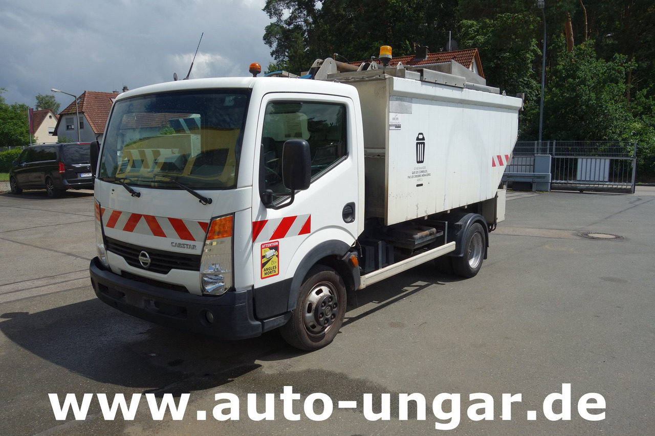 Nissan Cabstar 45.13 Müllwagen PB M7XL mit Lifter und Presse Kleinmüllwagen - משאית אשפה: תמונה 1 Nissan Cabstar 45.13 Müllwagen PB M7XL mit Lifter und Presse Kleinmüllwagen - משאית אשפה: תמונה 1