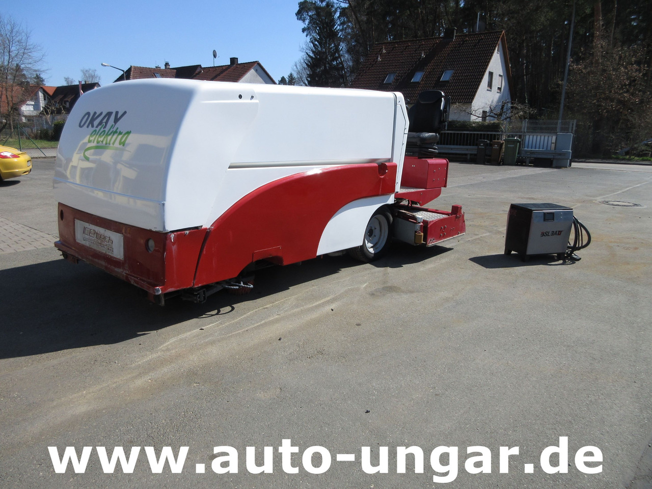 OKAY 3500 Elektra 80V IceResurfacer Elektro Eisbearbeitungsmaschine Zamboni - רכב שירות חשמלי: תמונה 1 OKAY 3500 Elektra 80V IceResurfacer Elektro Eisbearbeitungsmaschine Zamboni - רכב שירות חשמלי: תמונה 1