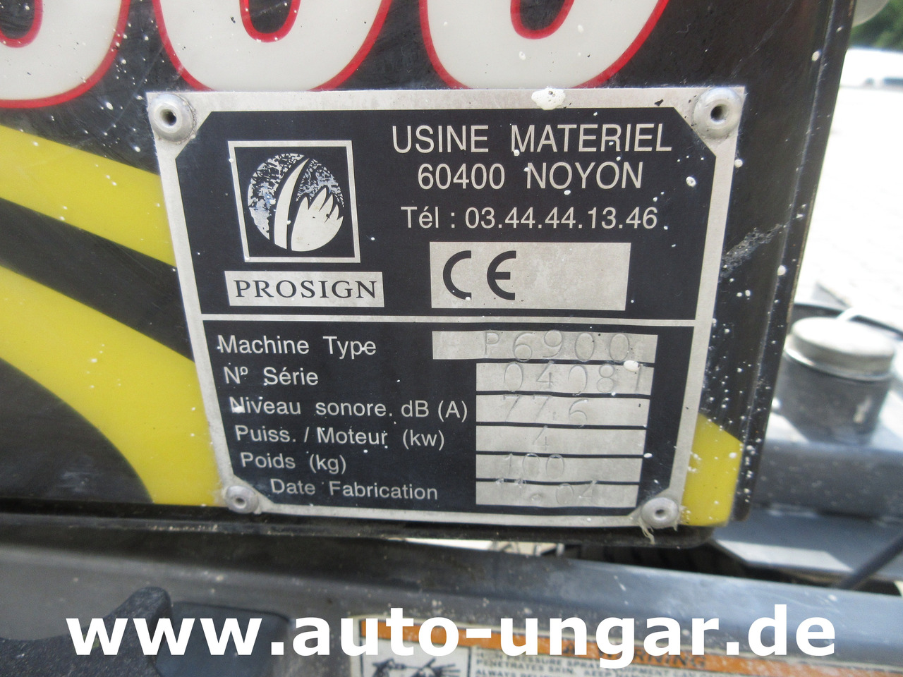 ProSign Speeflo Powrliner 6900 Graco 200HS Roadmarking Machine Airless Markiermaschine - מכונת בנייה: תמונה 5 ProSign Speeflo Powrliner 6900 Graco 200HS Roadmarking Machine Airless Markiermaschine - מכונת בנייה: תמונה 5