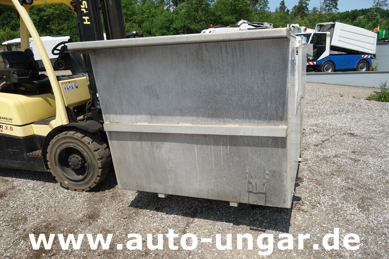 Provence Benne Alumulde 5m³ Müllaufbau aus Alu mit seitlicher Klappe - גוף משאית אשפה: תמונה 2 Provence Benne Alumulde 5m³ Müllaufbau aus Alu mit seitlicher Klappe - גוף משאית אשפה: תמונה 2
