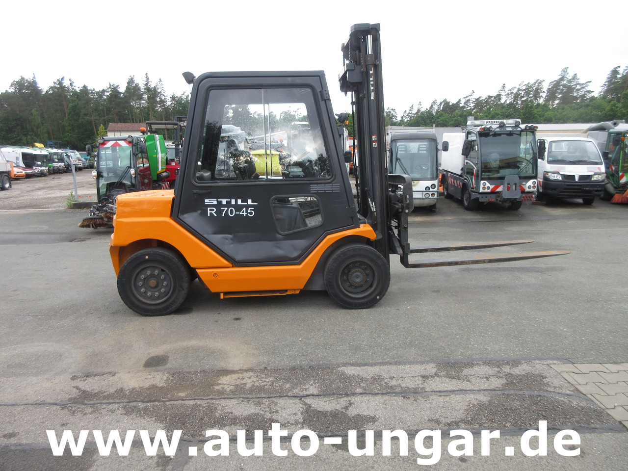 Still R70-45 Diesel Gabelstapler 4.500kg Hub Zinkenverstellung Seitenschieber - מלגזת סולר: תמונה 5 Still R70-45 Diesel Gabelstapler 4.500kg Hub Zinkenverstellung Seitenschieber - מלגזת סולר: תמונה 5