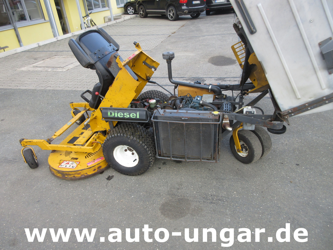ציוד לגינה Walker MDDGHS Zero Turn Lawnmower Rasenmäher Kubota Diesel: תמונה 15