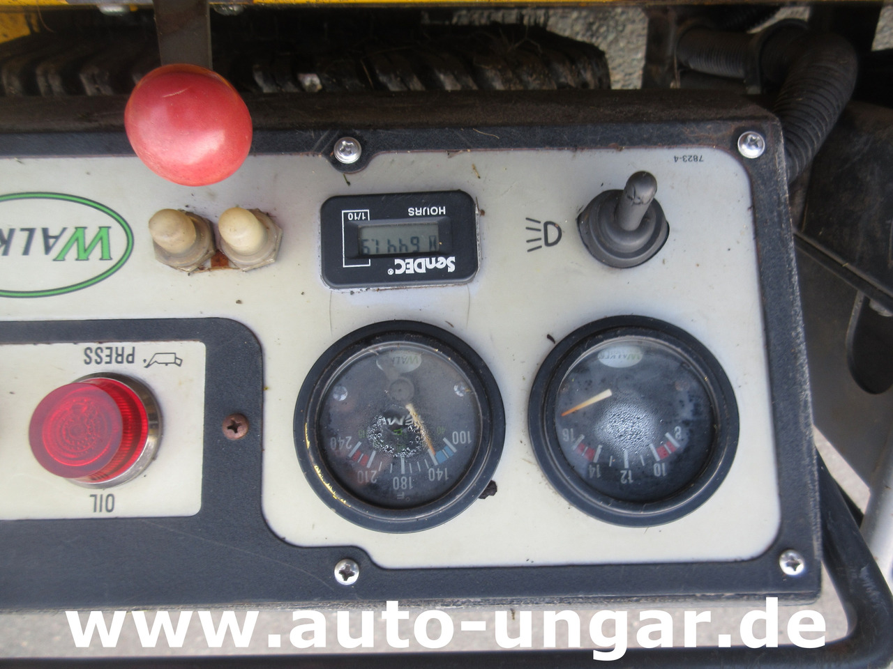 ציוד לגינה Walker MDDGHS Zero Turn Lawnmower Rasenmäher Kubota Diesel: תמונה 11