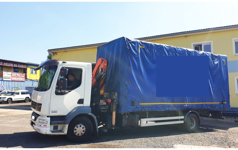 DAF 15t LF55.220 +Palfinger PK8500 - משאית וילונות צד, משאית מנוף: תמונה 2 DAF 15t LF55.220 +Palfinger PK8500 - משאית וילונות צד, משאית מנוף: תמונה 2