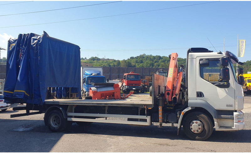DAF 15t LF55.220 +Palfinger PK8500 - משאית וילונות צד, משאית מנוף: תמונה 4 DAF 15t LF55.220 +Palfinger PK8500 - משאית וילונות צד, משאית מנוף: תמונה 4