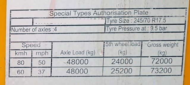 Kässbohrer LB4E - סמיטריילר עם מטען נמוך: תמונה 5 Kässbohrer LB4E - סמיטריילר עם מטען נמוך: תמונה 5