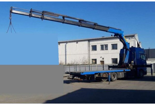 MAN 6x2 TGA 480 BDF +1m +16m crane - משאית צד נופל/ שטוחה, משאית מנוף: תמונה 3 MAN 6x2 TGA 480 BDF +1m +16m crane - משאית צד נופל/ שטוחה, משאית מנוף: תמונה 3