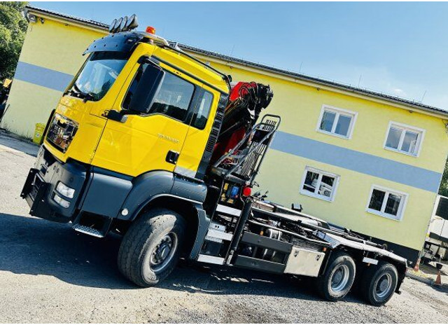 MAN TGS 33.440 - משאית הרמת וו, משאית מנוף: תמונה 1 MAN TGS 33.440 - משאית הרמת וו, משאית מנוף: תמונה 1