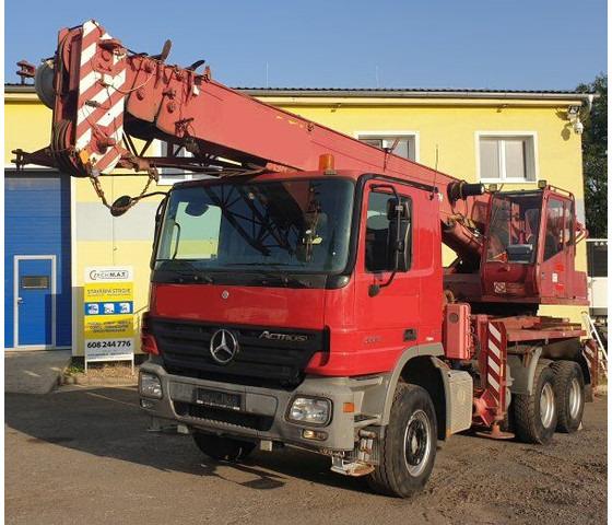 Mercedes-Benz 6x4 Actros 3332K +20t (ČKD) AD 20.2 - עגורן לכל שטח: תמונה 1 Mercedes-Benz 6x4 Actros 3332K +20t (ČKD) AD 20.2 - עגורן לכל שטח: תמונה 1