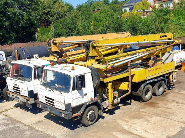 Schwing 25m BPL 601 +6x6 Tatra 815 (DOCS/KFZ MACHINE +1 no docs/kein kfz - משאבת בטון נייחת: תמונה 1 Schwing 25m BPL 601 +6x6 Tatra 815 (DOCS/KFZ MACHINE +1 no docs/kein kfz - משאבת בטון נייחת: תמונה 1