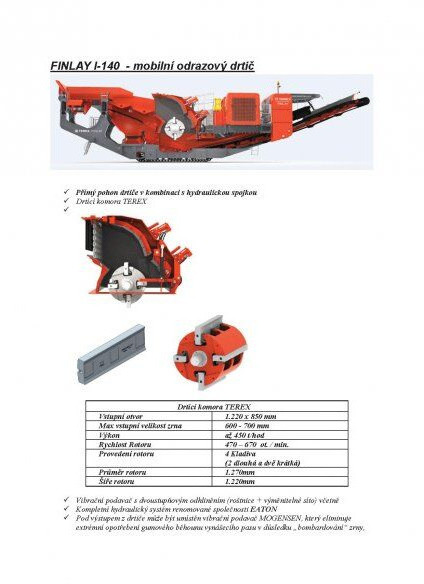 TEREX-FINLAY I-140 - מגרסת התנגשות: תמונה 5 TEREX-FINLAY I-140 - מגרסת התנגשות: תמונה 5