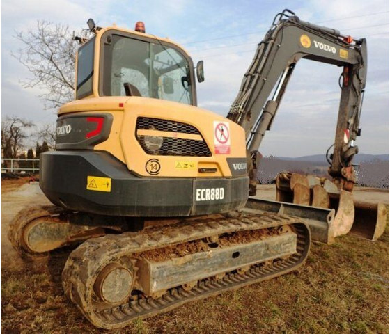 Volvo ECR 88 D - מיני מחפר: תמונה 1 Volvo ECR 88 D - מיני מחפר: תמונה 1