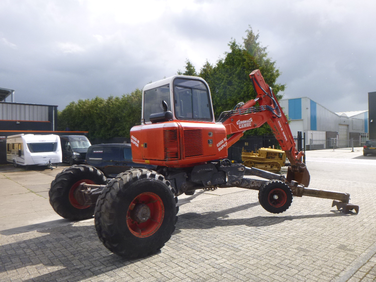 EUROCOMACH 6500M Super - מחפר מהלך: תמונה 5 EUROCOMACH 6500M Super - מחפר מהלך: תמונה 5