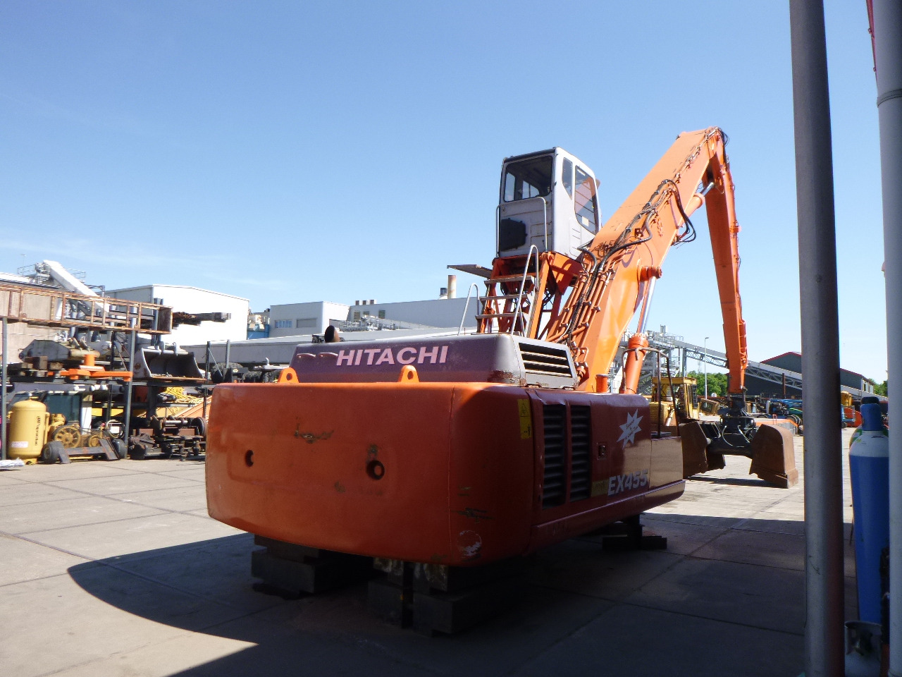 FIAT-HITACHI EX455 Stationary dock/ship material handler - מטפל בפסולת/ תעשייתי: תמונה 4 FIAT-HITACHI EX455 Stationary dock/ship material handler - מטפל בפסולת/ תעשייתי: תמונה 4