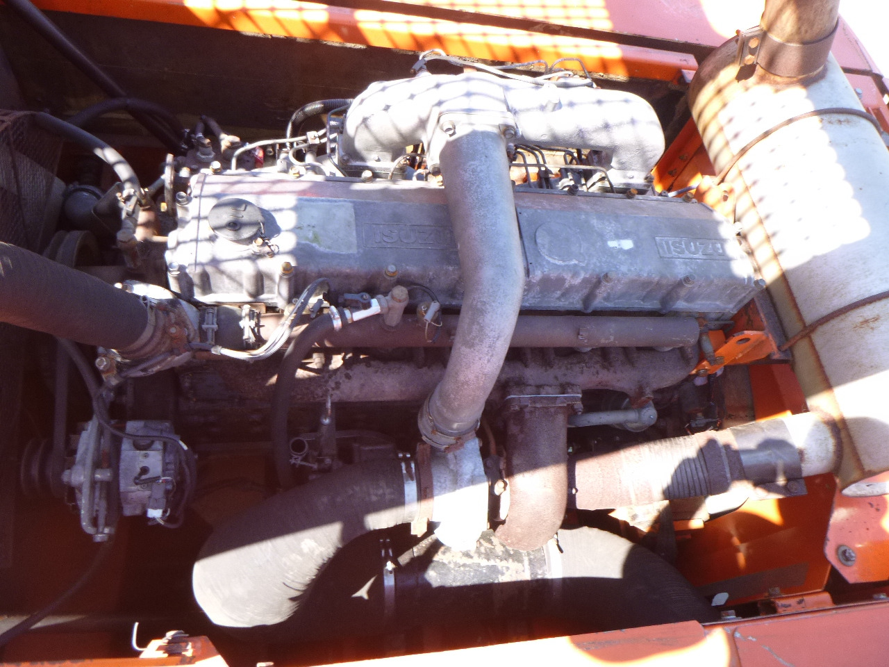 מטפל בפסולת/ תעשייתי FIAT-HITACHI EX455 Stationary dock/ship material handler: תמונה 17