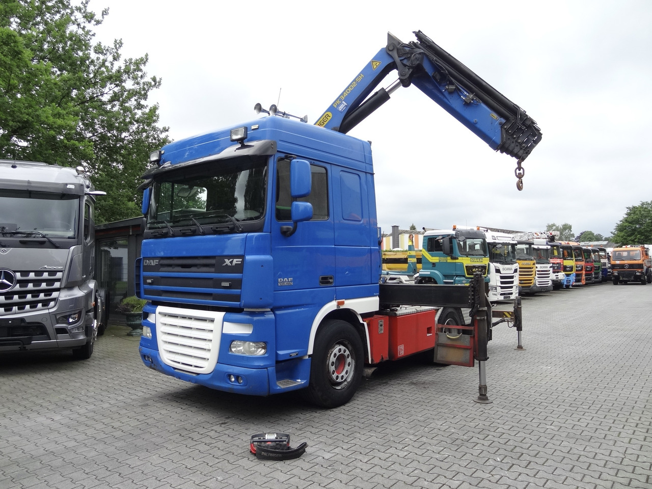 Daf XF105 460 6X2 Palfinger PK 34002 - משאית מנוף, יחידת טרקטור: תמונה 1 Daf XF105 460 6X2 Palfinger PK 34002 - משאית מנוף, יחידת טרקטור: תמונה 1