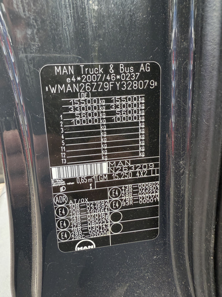 MAN TGM 15.250 Kran Fassi F150 - משאית צד נופל/ שטוחה, משאית מנוף: תמונה 3 MAN TGM 15.250 Kran Fassi F150 - משאית צד נופל/ שטוחה, משאית מנוף: תמונה 3