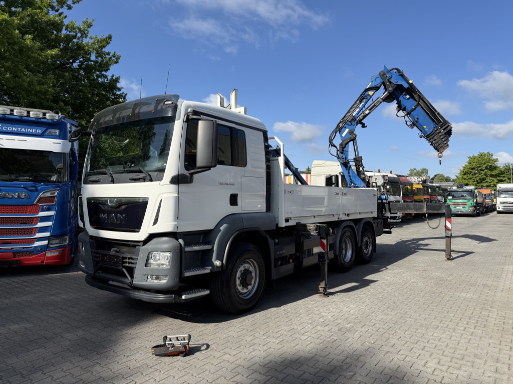 MAN TGS 28.440 6X4H-4 Atlas 290 bis 24 Meter - משאית מנוף, משאית צד נופל/ שטוחה: תמונה 1 MAN TGS 28.440 6X4H-4 Atlas 290 bis 24 Meter - משאית מנוף, משאית צד נופל/ שטוחה: תמונה 1