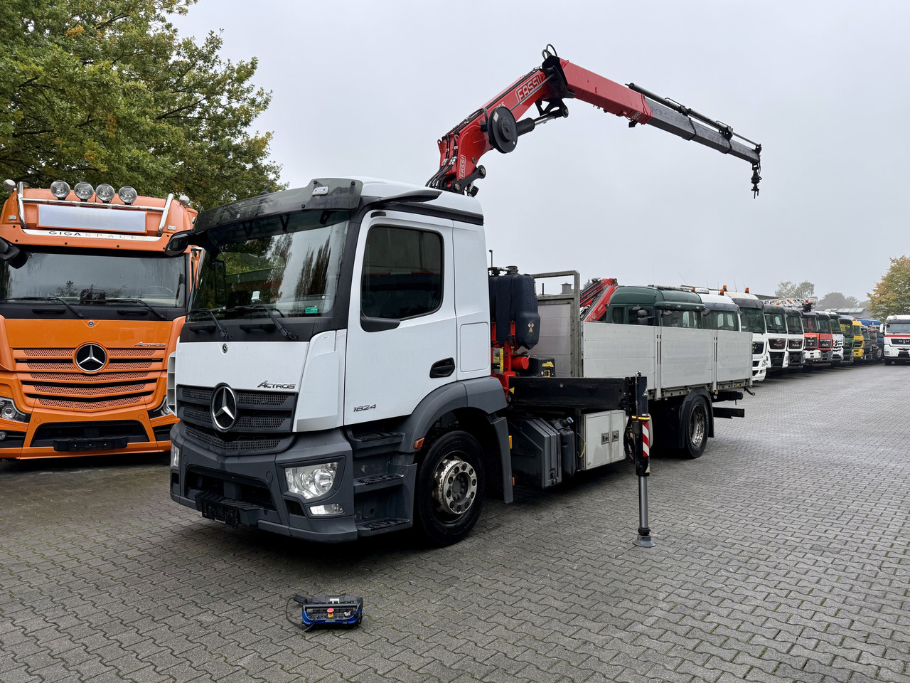 Mercedes-Benz Actros MP5 1824 Kran Fassi F155 - מכונות אחרות: תמונה 1 Mercedes-Benz Actros MP5 1824 Kran Fassi F155 - מכונות אחרות: תמונה 1