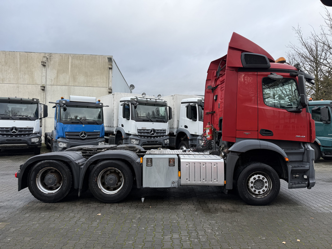 הַחכָּרָה Mercedes-Benz Arocs 2642 LS 6X4 Mercedes-Benz Arocs 2642 LS 6X4: תמונה 9