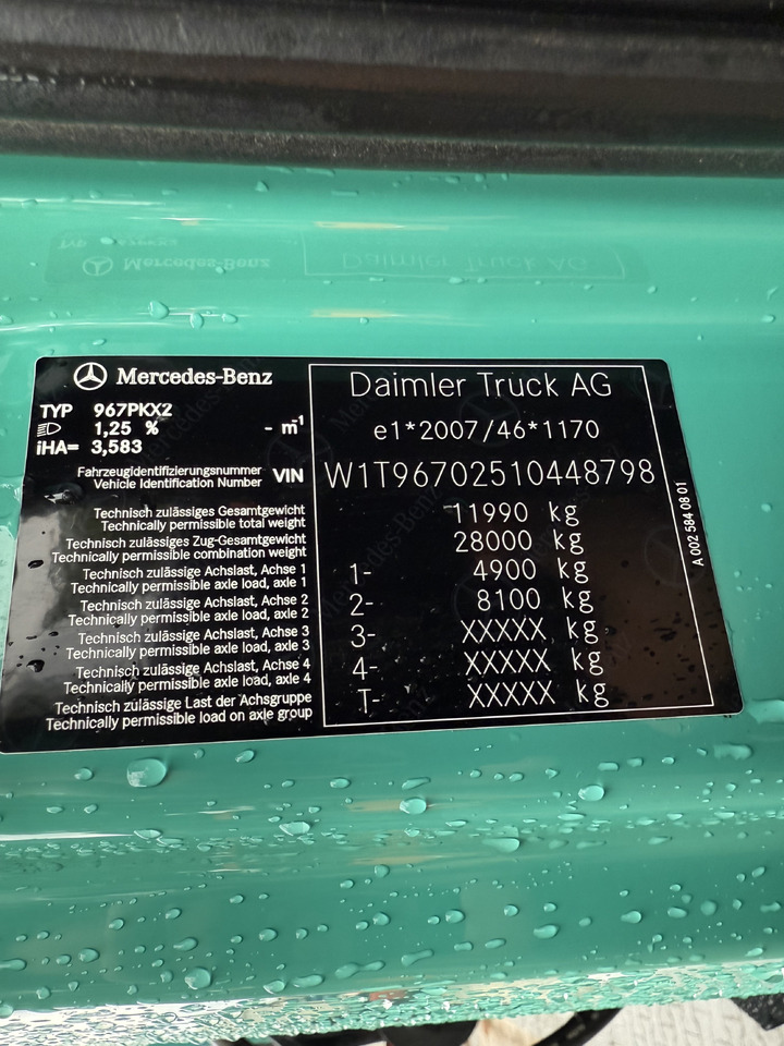 Mercedes-Benz Atego 1227 Kran MKG 96 - משאית צד נופל/ שטוחה, משאית מנוף: תמונה 5 Mercedes-Benz Atego 1227 Kran MKG 96 - משאית צד נופל/ שטוחה, משאית מנוף: תמונה 5