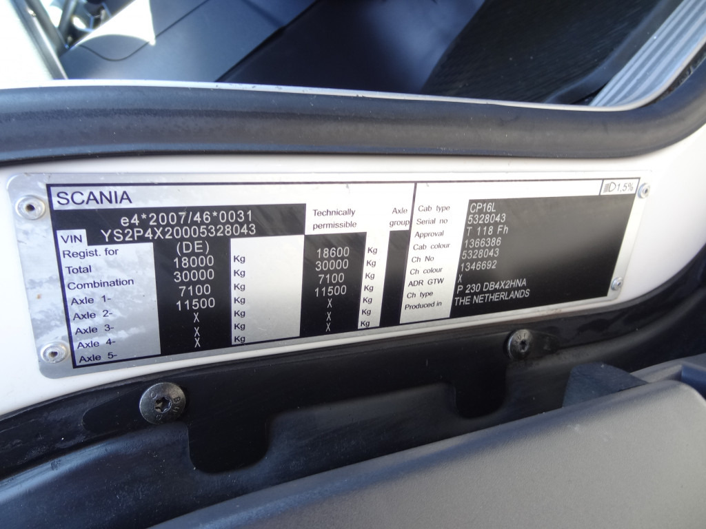 Scania P230 4X2 Kran Atlas 92.2 A2 - משאית מנוף, משאית צד נופל/ שטוחה: תמונה 4 Scania P230 4X2 Kran Atlas 92.2 A2 - משאית מנוף, משאית צד נופל/ שטוחה: תמונה 4